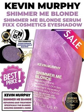 BRAND NEW!! KEVIN MURPHY Shimmer Me Blonde Repairing Mist & FIXX Eyeshadow